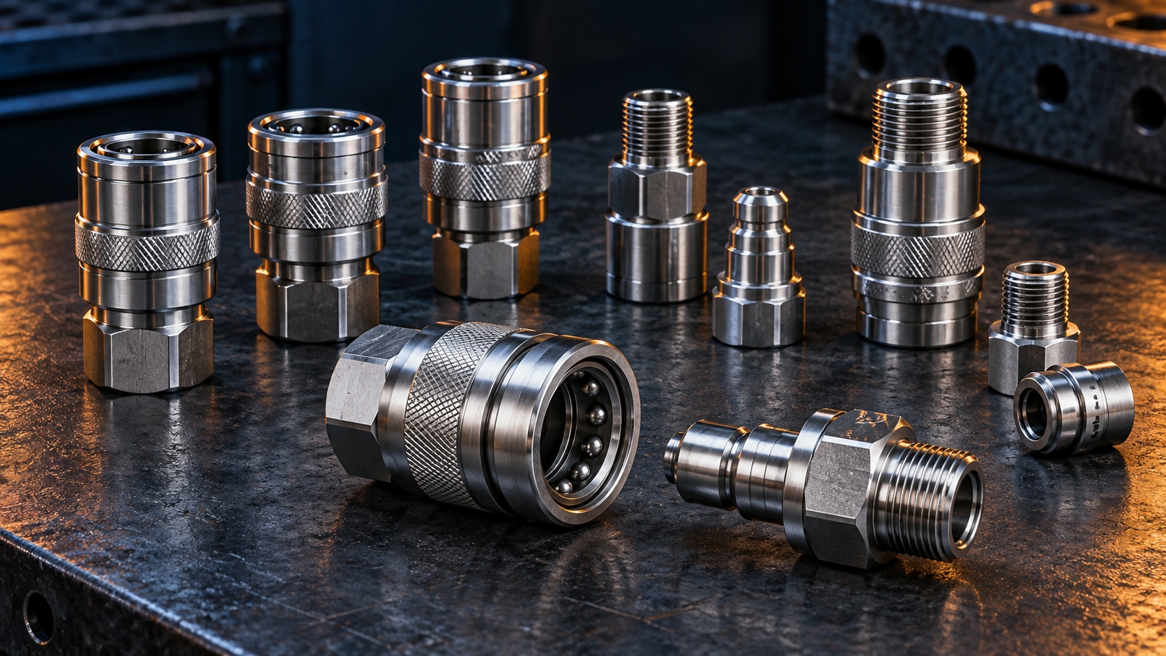 Hydraulic Quick Release Couplings